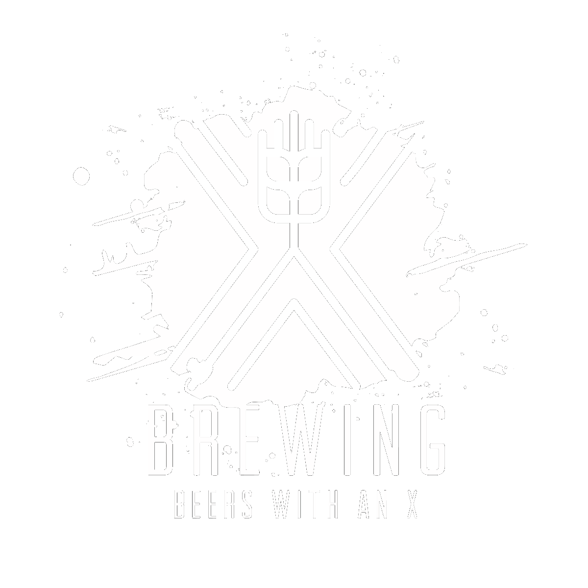 X brewing logo